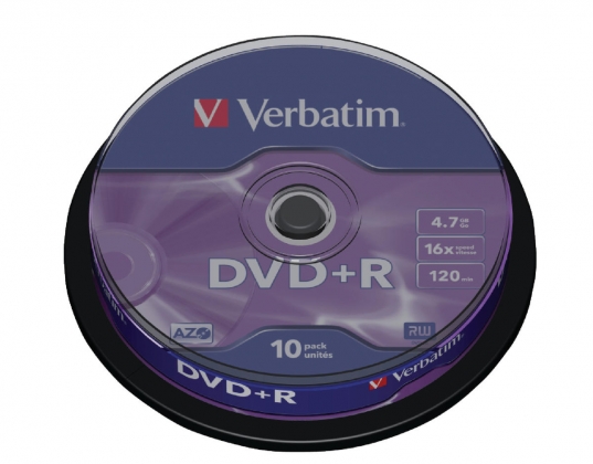 Verbatim DVD 4.7GB 10 Stuks