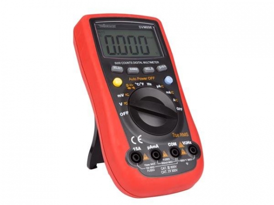 DIGITALE MULTIMETER - CAT III 600V / CAT IV 300V - 15A - 6000 COUNTS - TRUE RMS