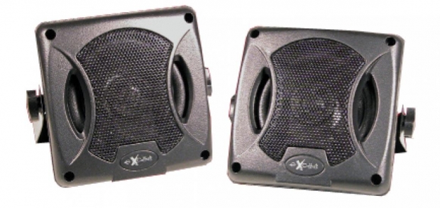 Opbouwspeaker met beugel  80 watts 2-weg
