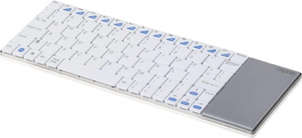 Rapoo E2700 Draadloos Touch Toetsenbord / Qwerty / Wit