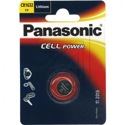 Panasonic lithium knoopcel CR1632