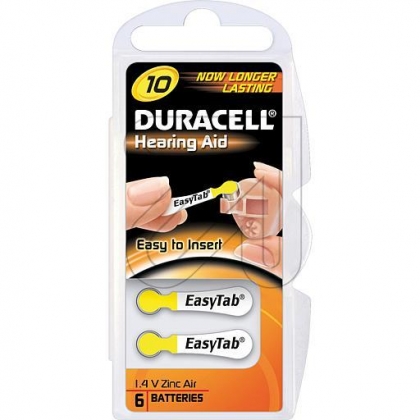 Duracell Hoortoestelbatterijen DA10 (6 stuks)