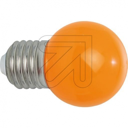 LED-lamp kogel oranje 1W / E27