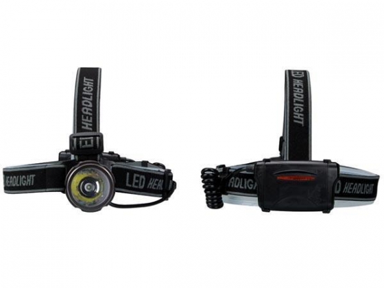 HOOFDLAMP MET 3 W-CREE LED - WIT
