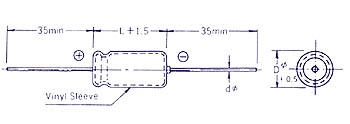 ELCO AXIAAL 100µF / 25V