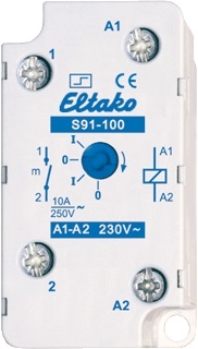 Eltako Bistabiel relais S91-100-230V