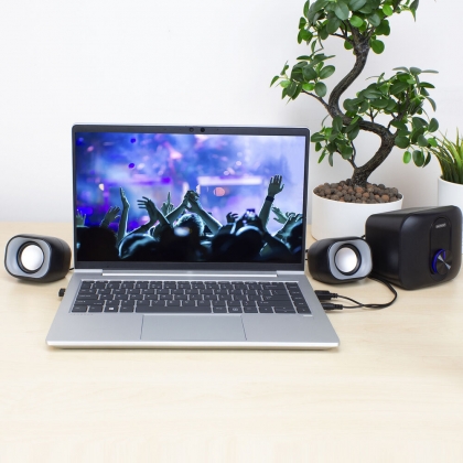 Eminent 2.1 Stereo speakerset voor pc en laptop, voeding via USB