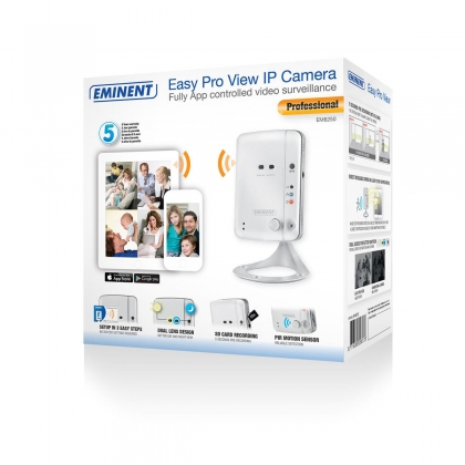 Eminent Easy Pro View IP Camera met bewegingsmelder