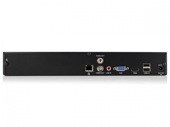 EMINENT - Full HD 4 Kanaals Netwerk Video Recorder voor CamLine Pro en ONVIF cameras (exclusief HDD)