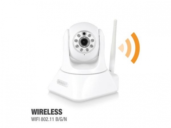EMINENT - CAMLINE PRO PAN/TILT 1080P FULL HD IP-CAMERA MET APP - WIT