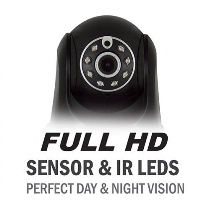 EMINENT - CAMLINE PRO PAN/TILT 1080P FULL HD IP-CAMERA MET APP