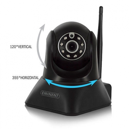 EMINENT - CAMLINE PRO PAN/TILT 1080P FULL HD IP-CAMERA MET APP