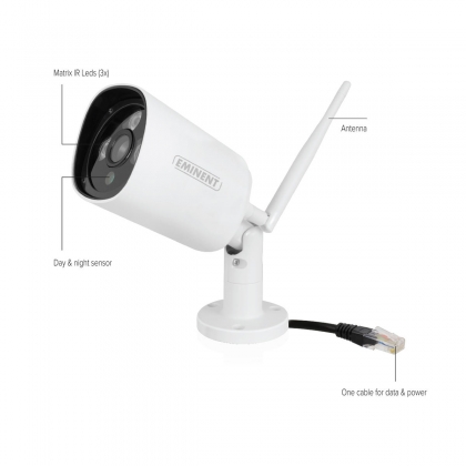 EMINENT - CAMLINE PRO OUTDOOR 1080P FULL HD IP-CAMERA (SHOWMODEL!)