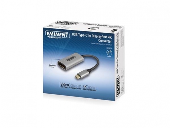 EMINENT - USB-TYPE-C NAAR DISPLAYPORT CONVERTER