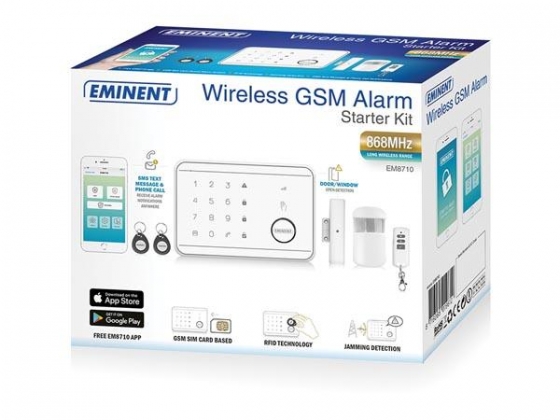 EMINENT - DRAADLOOS GSM-ALARMSYSTEEM
