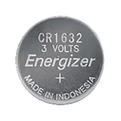 Lithium knoopcel batterij CR1632 | 3 V DC | 130 mAh | Voorgeladen | 1-Blister | Verschillende apparaten | Zilver