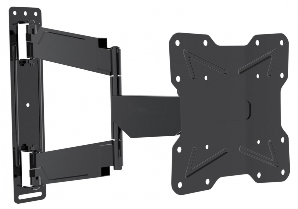 Dual Pivot Tilt & Swivel 17-42" Curved TV Mounting Bracket 