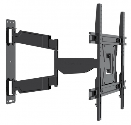 Dual Pivot Tilt & Swivel 23-50" Curved TV Mounting Bracket 