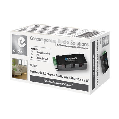 BLUETOOTH 4.0 STEREO AMPLIFIER 2X15W