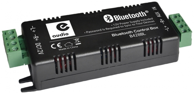 BLUETOOTH 4.0 STEREO AMPLIFIER 4X15W MET AUX INPUT