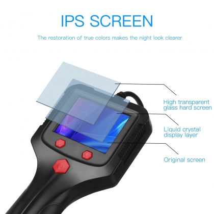 Endoscope met 2.4" LCD Scherm 2 meter lengte