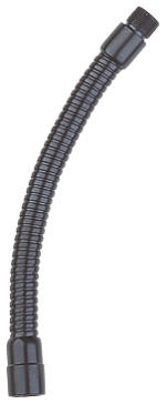 Zwanenhals zwart 203mm