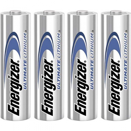 Lithium Batterij AA | 1.5 V DC | 3000 mAh | 4-Blister | Zilver