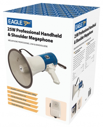 Professionele Megafoon 25 Watt