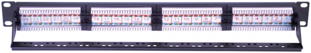 24 POORTS CAT6 PATCH PANEL