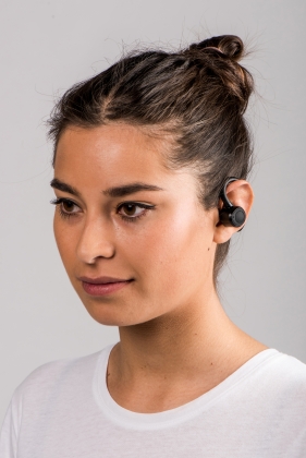 Sport IPX5 TWS Bluetooth®-oortelefoon Zwart