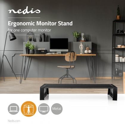 Monitorstandaard | Ergonomie: Yes | Maximaal draagvermogen: 16 kg | Universeel | Verstelbare hoogte: Nee