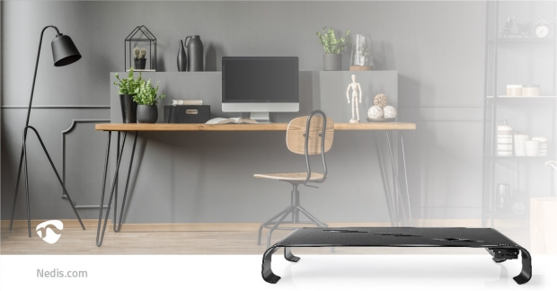 Monitorstandaard | Ergonomie: Yes | Maximaal draagvermogen: 18 kg | Universeel | USB Hub | Verstelbare hoogte: Nee