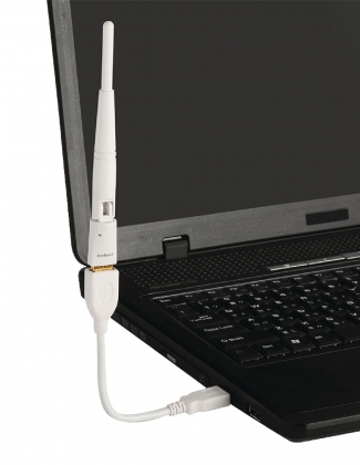 Draadloze USB-Adapter N150 2.4 GHz Wit