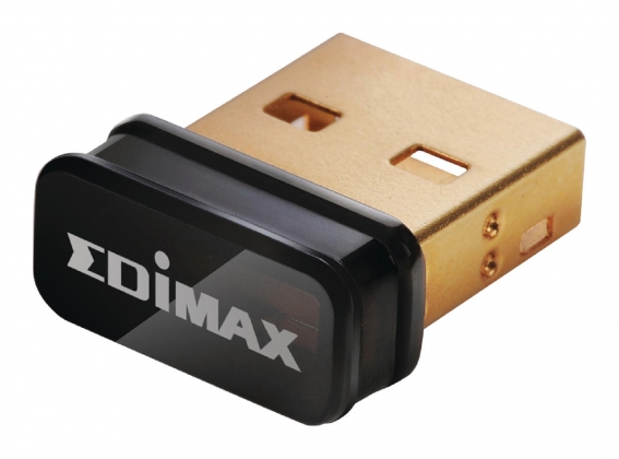 Draadloze USB-Adapter N150 2.4 GHz Zwart