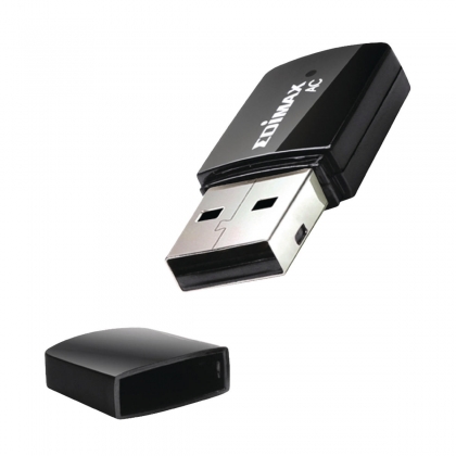 Draadloze USB-Adapter AC600 2.4/5 GHz (Dual Band) Zwart