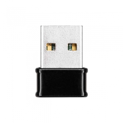 Draadloze USB-Adapter AC1200 2.4/5 GHz (Dual Band) Wi-Fi Zwart/Aluminium