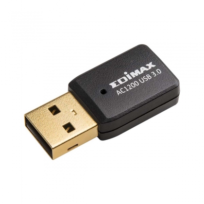 Wireless AC1200 Dual-Band MU-MIMO USB 3.0 Adapter Wi-Fi Black