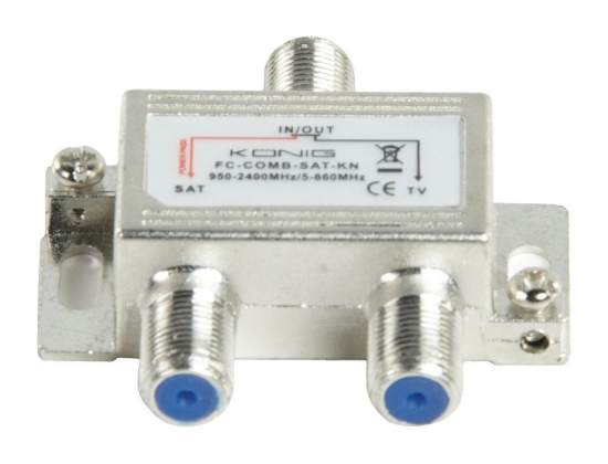 Satelliet Combiner - 5 - 862 MHz / 950 - 2400 MHz