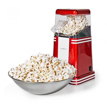 Popcornmachine | 1200 W | 2 - 4 min | Rood / Wit