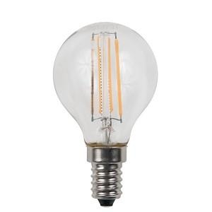 Filament LED kogellamp 4W E14 2100K helder warm wit