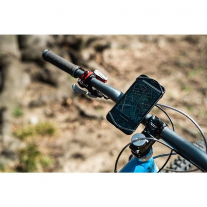 Finn Universele silicone fietshouder + fiets-app