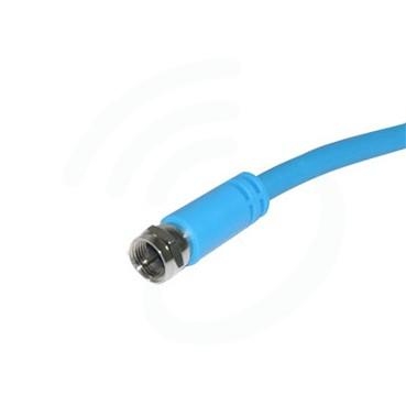 ZEER FLEXIBELE COAX-KABEL MET F-CONNECTOREN 1,5 METER