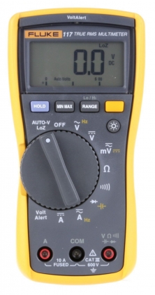 Digitale multimeter FLUKE 117 TRMS AC 6000 Cijfers 600 VAC 600 VDC 10 ADC