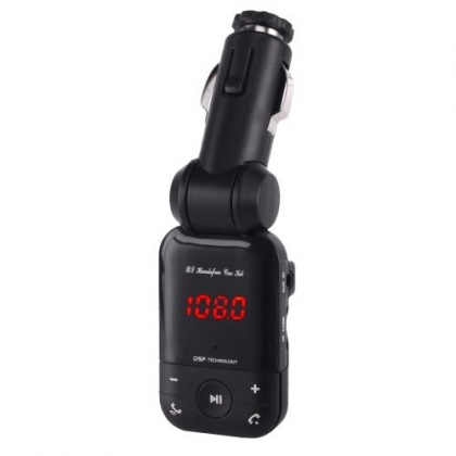 FM AUDIO TRANSMITTER MET BLUETOOTH