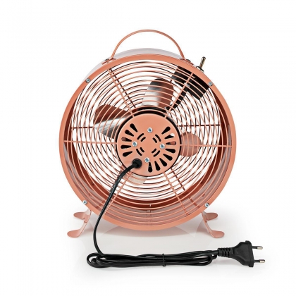 Tafelventilator | Netvoeding | Diameter: 250 mm | 20 W | 2 Snelheden | Oud Roze