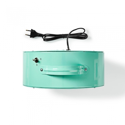 Tafelventilator | Netvoeding | Diameter: 250 mm | 20 W | 2 Snelheden | Turquoise