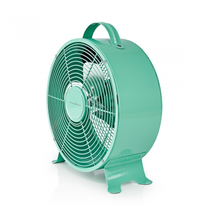 Tafelventilator | Netvoeding | Diameter: 250 mm | 20 W | 2 Snelheden | Turquoise