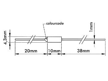 THERMISCHE ZEKERING 100°C