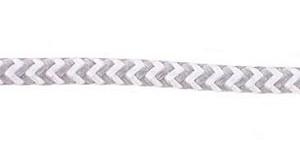 Stofkabel met zigzag patroon 2x0.75mm²