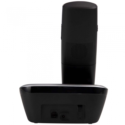 DECT seniorentelefoon met grote toetsen en 1 handset zwart